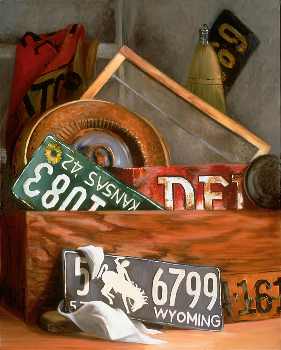 Across America - Still Life Painting by Sharon Diederichs Stadther Fine Art