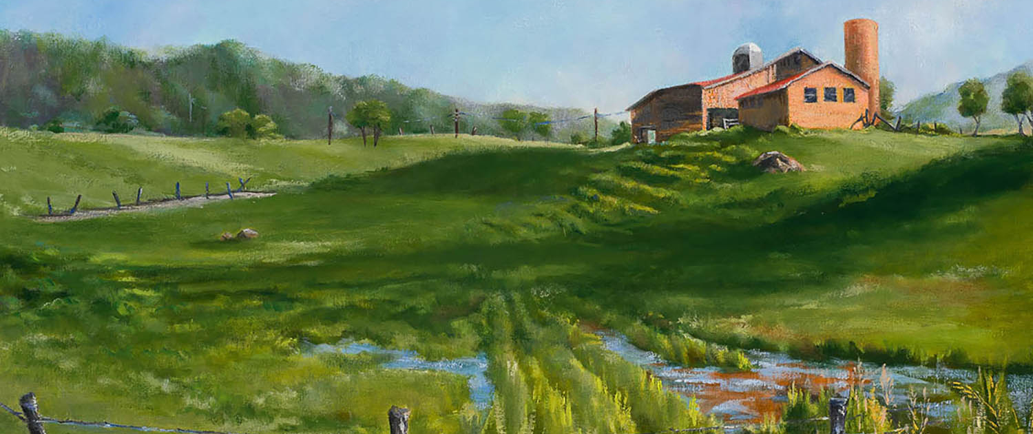 Home - A Gentle Meander 2 - Landscape Painting by Sharon Diederichs Stadther Fine Art Home - A Gentle Meander 2 - Landscape Painting by Sharon Diederichs Stadther Fine Art